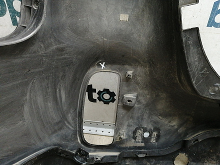 AA045515; Бампер задний; под паркт. (86611-2P500) для Kia Sorento II рест. (2012- 2020)/БУ; Оригинал; Р2, Удовлетворительное; 