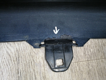 AA045400; Бампер передний; под паркт.; под омыват. (52119-06C40) для Toyota Camry/БУ; Оригинал; Р1, Мелкий дефект; 