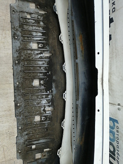 AA045251; Бампер передний; под паркт.; под омыват. (71101-TL0-ZZ00) для Honda Accord VIII (2008-2011)/БУ; Оригинал; Р1, Мелкий дефект; 