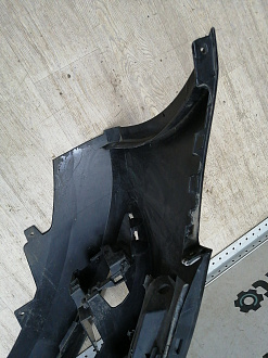 BA000172; Бампер передний; под паркт.; под омыват. (4G0 807 437) для Audi A6 C7/БУ; Оригинал; Р1, Мелкий дефект; 