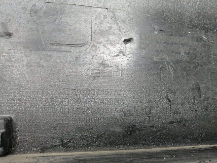 AA045334; Бампер передний; без паркт.; без омыват. (602002457АА) для EXEED LX I рест. 2 (2023-н.в.)/БУ; Оригинал; Р1, Мелкий дефект; 