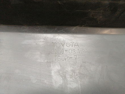 AA039379; Бампер задний; под паркт. (52159-06A30) для Toyota Camry/БУ; Оригинал; Р1, Мелкий дефект; 