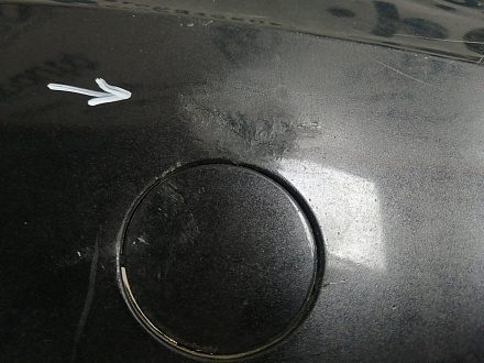 AA045643; Бампер передний; без паркт.; под омыват. (8K0 807 437 A) для Audi A4 B8/БУ; Оригинал; Р1, Мелкий дефект; 