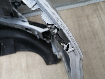 AA045840; Бампер передний; под паркт.; без омыват. (602002155AA) для Omoda C5 (2022- н.в.)/БУ; Оригинал; Р1, Мелкий дефект; 