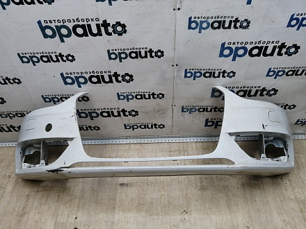 AA045589; Бампер передний; без паркт.; под омыват. (8K0 807 437 AC) для Audi A4 B8/БУ; Оригинал; Р2, Удовлетворительное; 