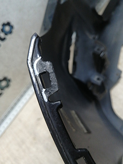 BA000215; Бампер передний; без паркт.; под омыват. (62022-4HB0H) для Infiniti Q50 (2013-2017)/БУ; Оригинал; Р1, Мелкий дефект; 