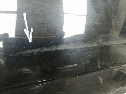 AA045466; Бампер задний AMG; под паркт. (A2128855125) для Mercedes-Benz E-klasse IV Sedan (W212) (2009-2013)/БУ; Оригинал; Р1, Мелкий дефект; 