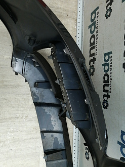 AA045762; Бампер передний, AMG; под паркт.; под омыват. (A1668856425) для Mercedes-Benz GL-klasse II (X166) (2012-2016)/БУ; Оригинал; Р1, Мелкий дефект; 