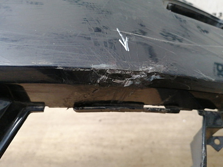 AA043130; Бампер передний; под паркт.; под омыват. (4G8 807 437) для Audi A7 I Sportback (2010-2014)/БУ; Оригинал; Р1, Мелкий дефект; 