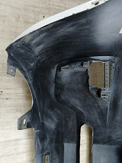 AA044837; Бампер передний; без паркт.; под омыват. (52119-6B984) для Toyota Land Cruiser Prado 150 рест.2 (2017- 2020)/БУ; Оригинал; Р1, Мелкий дефект; 