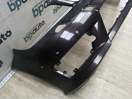 BA000055; Бампер передний, AMG; под паркт.; под омыват. (A2048807847) для Mercedes-Benz C-klasse III рест. (W204) (2011-2015)/БУ; Оригинал; Р1, Мелкий дефект; 