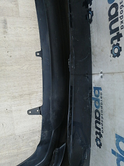 AA045905; Бампер задний; без паркт. (52159-12B30) для Toyota Corolla 150 рест. (2010-2013)/БУ; Оригинал; Р1, Мелкий дефект; 