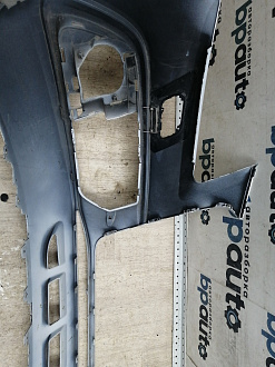 BA000254; Бампер передний, S-line; без паркт.; под омыват. (8R0 807 437 AC) для Audi Q5 I рест. (2012-2017)/БУ; Оригинал; Р1, Мелкий дефект; 