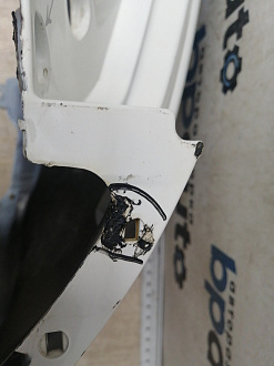 AA046079; Бампер задний; без паркт. (85022 9U040) для Nissan Note/БУ; Оригинал; Р1, Мелкий дефект; 