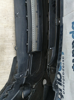 AA045256; Бампер передний; под паркт.; без омыват. ( BB5317C831) для Ford Explorer V (2011-2015)/БУ; Оригинал; Р1, Мелкий дефект; 