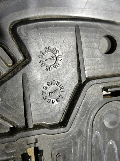 AA045102; Зеркальный элемент правый (87931-0K070) для Toyota/БУ; Оригинал; Р1, Мелкий дефект; 