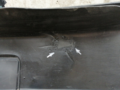 Фотография детали AA029550; Бампер передний; без паркт.; под омыват. (62022-9W50H) для Nissan Teana I (31) рест. (2005-2008)/БУ; Оригинал; Р2, Удовлетворительное; . Фото номер 27