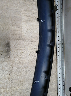 AA045426; Бампер передний, AMG; под паркт.; под омыват. (A2048807847) для Mercedes-Benz C-klasse III рест. (W204) (2011-2015)/БУ; Оригинал; Р1, Мелкий дефект; 