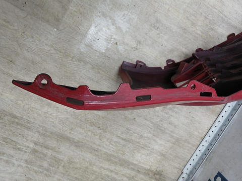 Фотография детали BA000230; Бампер передний, GTI; под паркт.; под омыват. (5G0807221L) для Volkswagen Golf/БУ; Оригинал; Р2, Удовлетворительное; . Фото номер 9