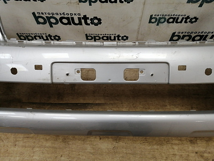 AA037482; Бампер передний; под паркт.; под омыват. (52119-60E01) для Toyota Land Cruiser Prado 150 (2010 — 2013)/БУ; Оригинал; Р1, Мелкий дефект; 