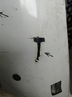 AA045730; Бампер передний; под паркт.; под омыват. (62022-1ME0H) для Infiniti/БУ; Оригинал; Р2, Удовлетворительное; 