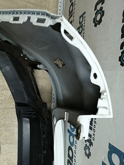 BA000135; Бампер задний; под паркт. (86611-M0000) для Hyundai Creta I (2016-2021)/БУ; Оригинал; Р2, Удовлетворительное; 