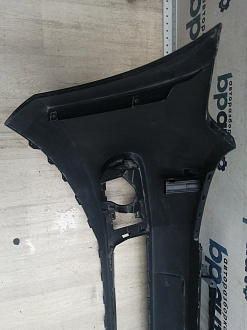 AA045978; Бампер передний; без паркт.; под омыват. (5K0807221) для Volkswagen Golf/БУ; Оригинал; Р1, Мелкий дефект; 