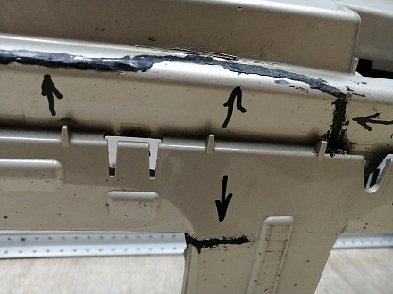 AA044925; Бампер передний; под паркт.; без омыват. (2803118XKV3AA) для Tank 500 (2021-н.в.)/БУ; Оригинал; Р2, Удовлетворительное; 