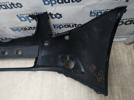 BA000187; Бампер передний; без паркт.; под омыват. (52119-05190) для Toyota Avensis/БУ; Оригинал; Р1, Мелкий дефект; 