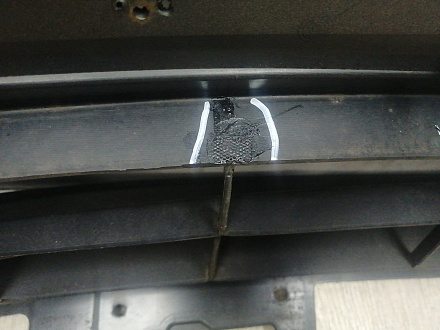 AA045775; Бампер передний; без паркт.; под омыват. (KD45-50031) для Mazda CX-5/БУ; Оригинал; Р1, Мелкий дефект; 