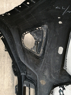 AA038430; Бампер передний; без паркт.; под омыват. (KD45-50031) для Mazda CX-5/БУ; Оригинал; Р1, Мелкий дефект; 