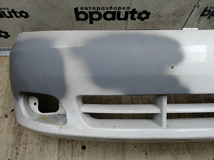 BA000105; Бампер передний; без паркт.; без омыват. (96545491) для Chevrolet Lacetti HB (2004-2013)/БУ; Оригинал; Р1, Мелкий дефект; 