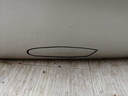 AA045271; Крышка багажника (67005-60F50) для Lexus GX460/БУ; Оригинал; Р1, Мелкий дефект; 