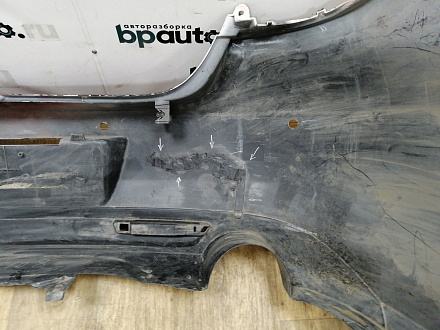 AA021145; Бампер задний; под паркт. (GS1M-50221) для Mazda 6 GH/БУ; Оригинал; Р2, Удовлетворительное; 