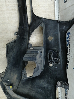 AA045598; Бампер передний; под паркт.; под омыват. (8K0 807 437 AC) для Audi A4 B8/БУ; Оригинал; Р1, Мелкий дефект; 