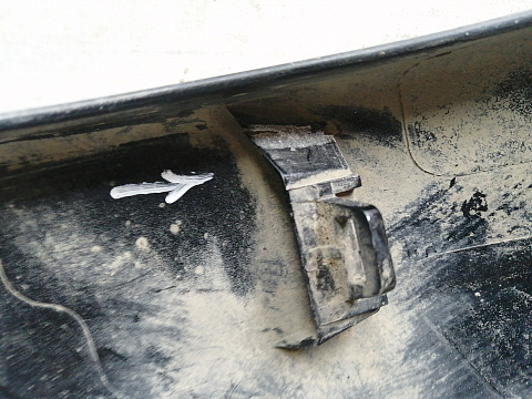 Фотография детали AA045570; Накладка переднего бампера правая, расширитель (52102-42060) для Toyota Rav4 30  V 2.4 (2006 - 2009)/БУ; Оригинал; Р2, Удовлетворительное; . Фото номер 7