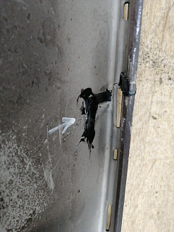 AA039657; Бампер передний; без паркт.; без омыват. (1Z0 807 221 M) для Skoda Octavia/БУ; Оригинал; Р1, Мелкий дефект; 