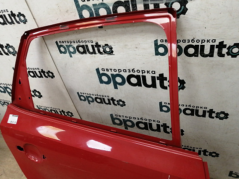 Фотография детали AA043236; Дверь задняя правая (6R4 833 056 J) для Volkswagen Polo V Hatchback (2009-2013)/БУ; Оригинал; Р2, Удовлетворительное; . Фото номер 9