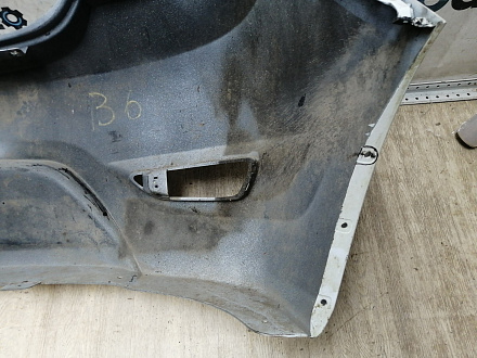 AA045614; Бампер задний; без паркт. (86611-4L200) для Hyundai Solaris I HB (2010- 2014)/БУ; Оригинал; Р2, Удовлетворительное; 