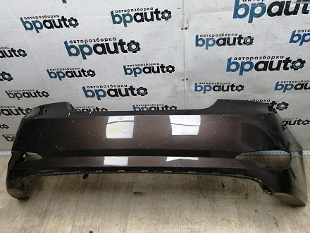 BA000139; Бампер задний; без паркт. (86611-4L500) для Hyundai Solaris I рест. Sedan (2014- 2016)/БУ; Оригинал; Р1, Мелкий дефект; 