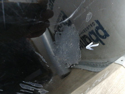 AA045876; Бампер передний; под паркт.; под омыват. (J8A2-17F003-GAW) для Land Rover Range Rover Velar L560 (2017 - 2023)/БУ; Оригинал; Р1, Мелкий дефект; 