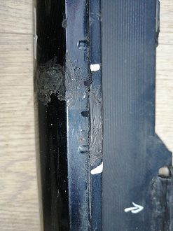 AA045400; Бампер передний; под паркт.; под омыват. (52119-06C40) для Toyota Camry/БУ; Оригинал; Р1, Мелкий дефект; 