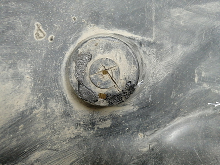 AA045245; Бампер задний; без паркт. (52159-12A30) для Toyota Corolla 150 (2006-2009)/БУ; Оригинал; Р2, Удовлетворительное; 