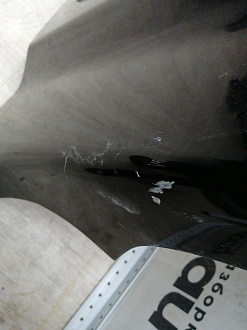 AA045356; Крыло переднее левое, под указатель поворота (F3101-JH1EA) для Nissan X-Trail T31/БУ; Оригинал; Р1, Мелкий дефект; 