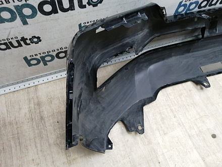 AA045329; Бампер передний; под паркт.; под омыват. (52119-60M50) для Toyota Land Cruiser 200 рест.2 (2015 - 2021)/БУ; Оригинал; Р1, Мелкий дефект; 