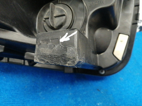 Фотография детали AA039515; Фара галоген левая, черный отражатель (260605020R) для Renault Duster I рест. (2015-2021)/БУ; Оригинал; Р2, Удовлетворительное; . Фото номер 12
