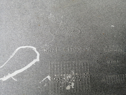 BA000236; Бампер задний; под паркт. (BS71-F17906-A) для Ford Mondeo Sedan IV рест. (2010- 2014)/БУ; Оригинал; Р1, Мелкий дефект; 