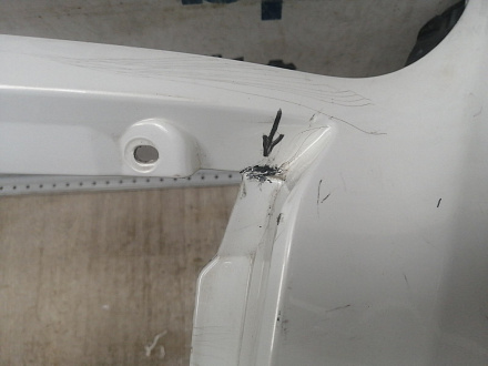 BA000206; Бампер передний; под паркт.; под омыват. (62022-1ME0H) для Infiniti/БУ; Оригинал; Р1, Мелкий дефект; 