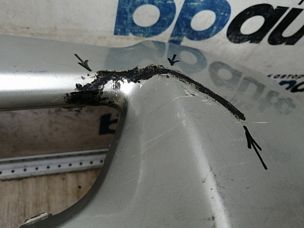 AA045703; Бампер передний; без паркт.; без омыват. (52119-02680) для Toyota Auris I (2007- 2010)/БУ; Оригинал; Р2, Удовлетворительное; 