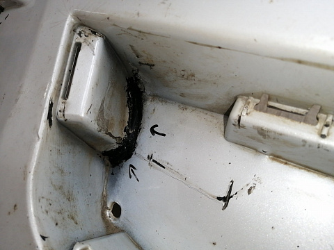 Фотография детали AA045389; Бампер передний; под паркт.; без омыват. (ANJ93404) для Cadillac Escalade IV (2014-2020)/БУ; Оригинал; Р2, Удовлетворительное; . Фото номер 6